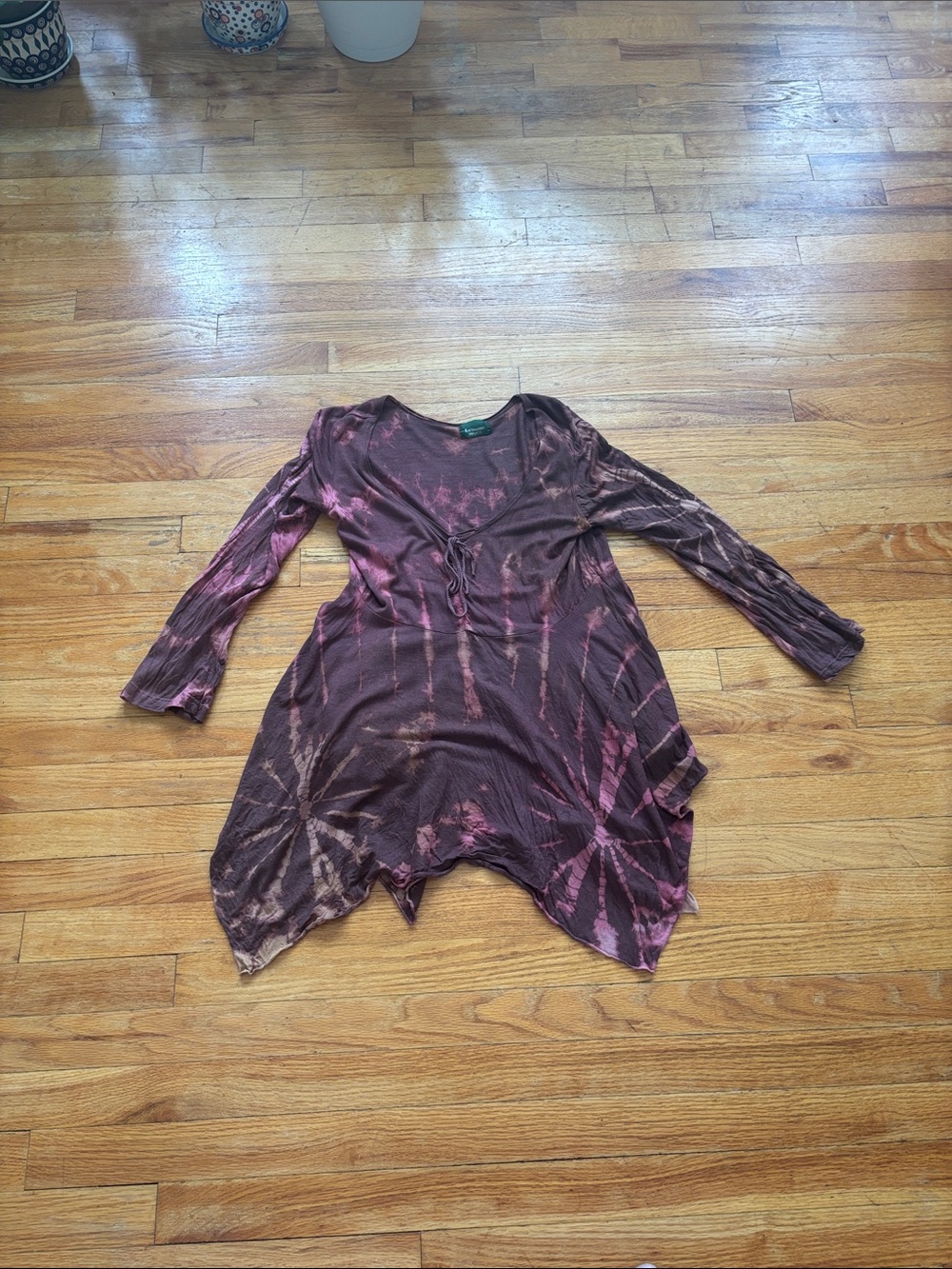 Kathmandu Imports Tie Dye Long Sleeve Top